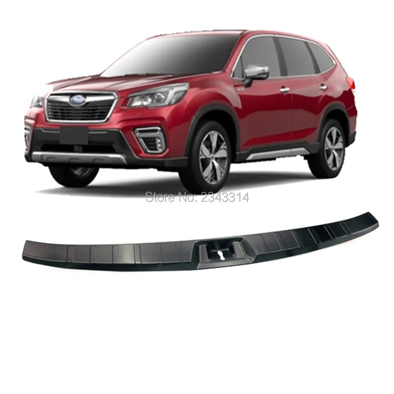 Для Subaru Forester SK 2018 2019 накладка из нержавеющей стали на задний бампер Накладка