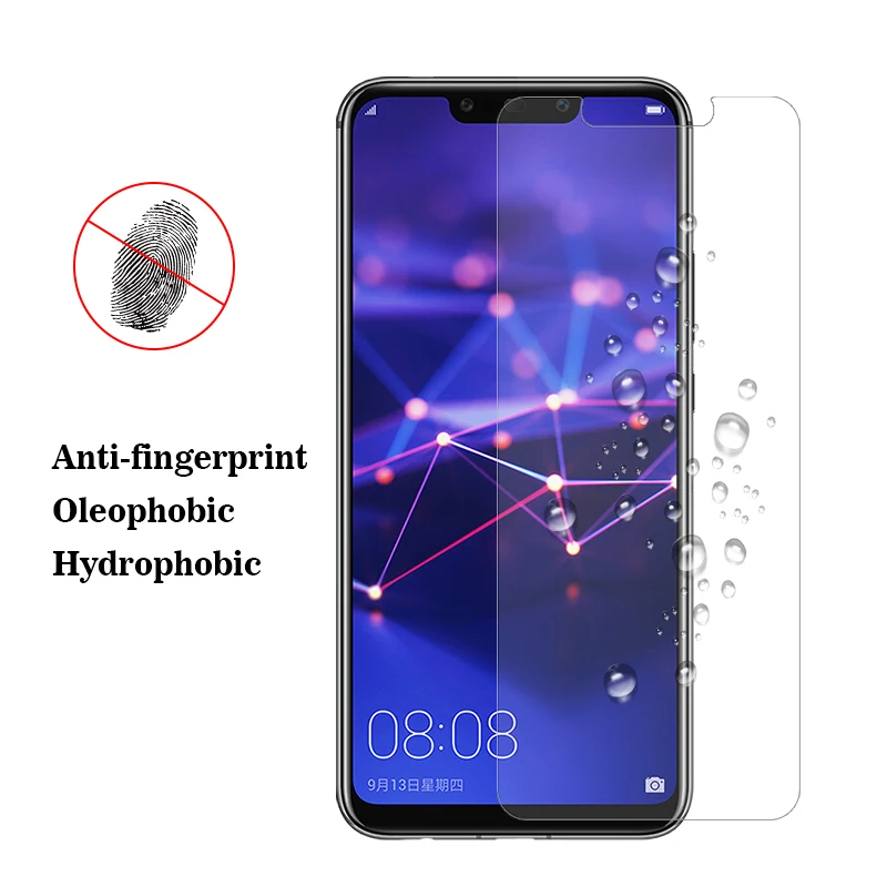 Закаленное стекло для Huawei Mate 20 Lite защита экрана на ультратонкое 2 5 D покрытие шт 6 4