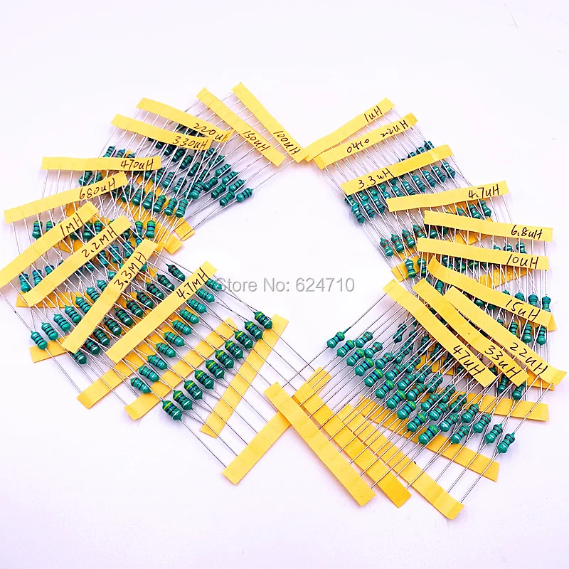 20*10 шт. = 200 0410 дюйма 1/2 Вт 0 5 Вт|inductor assorted kit|coil inductorinductor assortment |