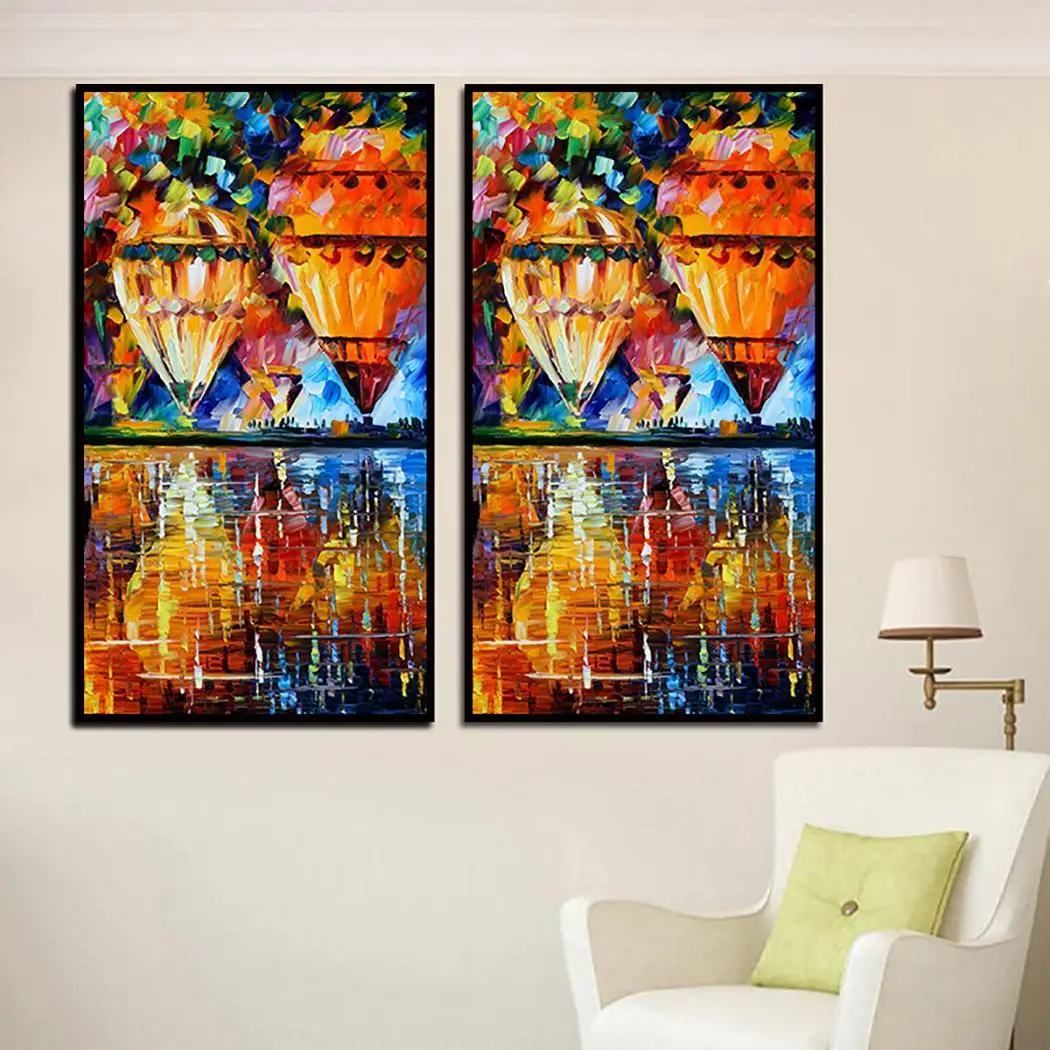 New Landscape Pattern Oil Painting Picture Home Wall Modern Decoration Art Decor Indoor | Дом и сад