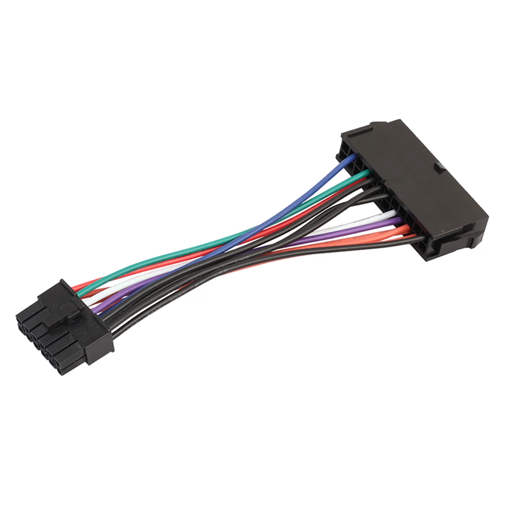 1 шт. ATX 24 Pin Female to 12 Male конвертер питания кабель шнур для Acer|Компьютерные кабели и