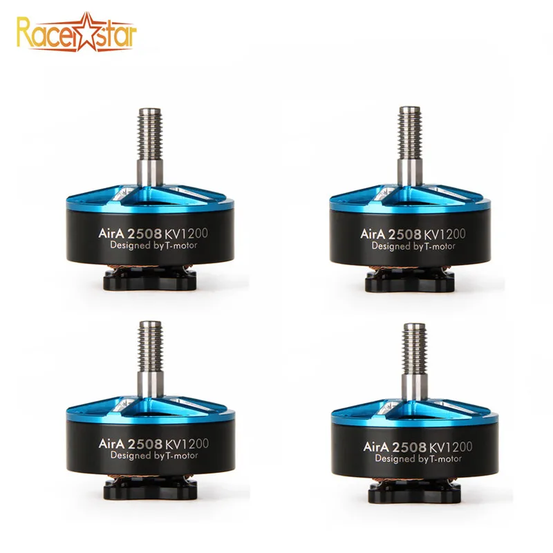 1/4 шт. бесщеточный двигатель Racerstar AirA 2508 1200KV 4 6S для радиоуправляемого дрона FPV