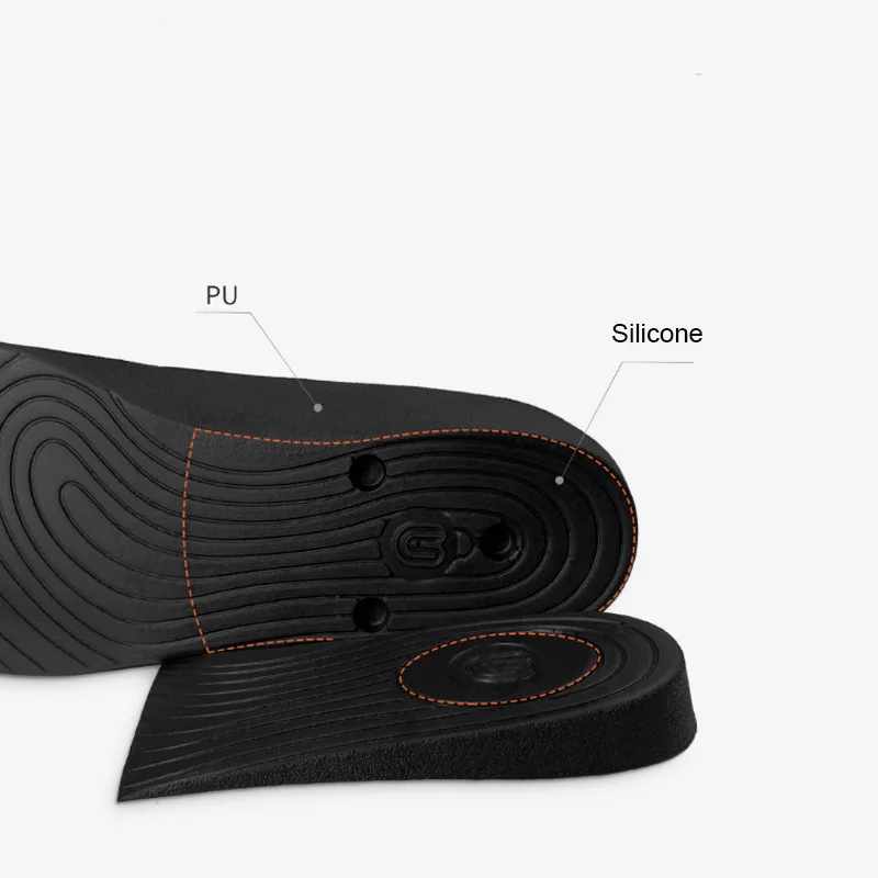 Xiaomi Mijia увеличение половинные стельки Pad ВЫСОТА ПОДУШКИ повыше мужской женская обувь Высота вставка обувная колодка 1,5/2/3,5 см 57