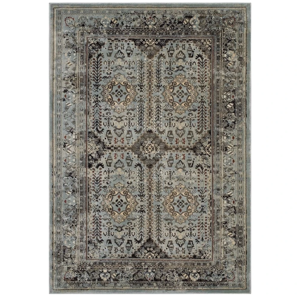 Enye Distressed винтажный цветочный плед 5x8|Коврик| |