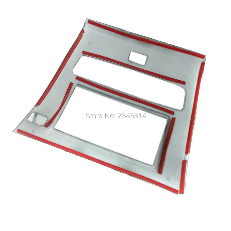 For Nissan Patrol 2017 2018 ABS Front Center Control Console Navigation Panel Frame Cover Protector Trim Sticker Car Accessories |