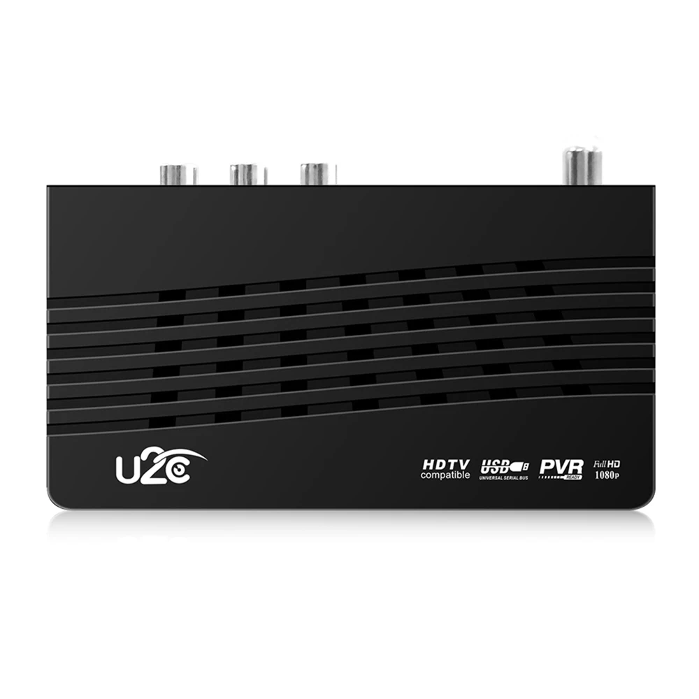 U2C DVB 115 T2 HD TV цифровая ресивера с дистанционным Управление|ТВ-приставки и