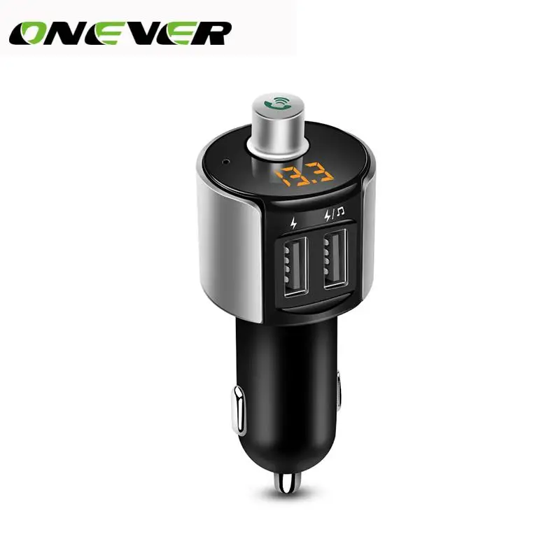 Автомобильный Bluetooth MP3-плеер Onever беспроводной FM-модулятор автомобильное радио