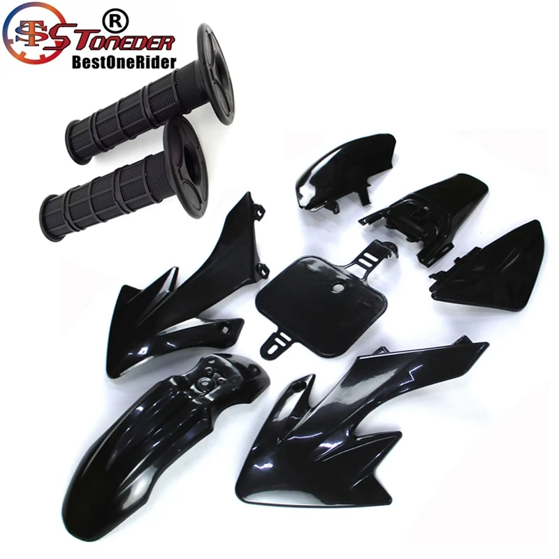 Черный обтекающий корпус STONEDER для Honda XR50 CRF50 SSR Thumpstar DHZ 50cc 110cc 160cc|Полные комплекты