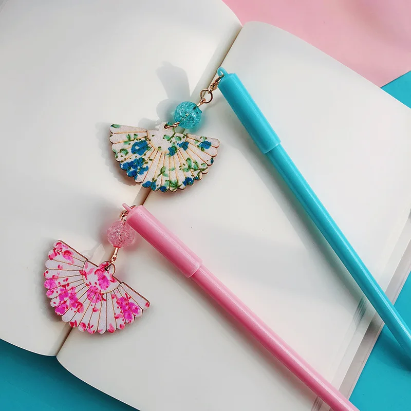 Ручки + зажим / набор Улица Сезам Fuji семейная гелевая ручка kawaii черная школьная