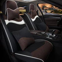 to your taste auto accessories custom car seat covers velvet cushion for brilliance junjie cross frv fsv wagon zhonghua coupe