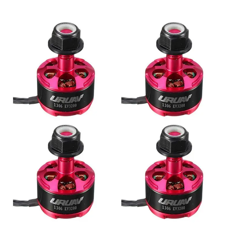 4 шт. URUAV ZD1306 3200KV 4100KV 2 3 S бесщеточный двигатель с вращением по часовой стрелке для RC