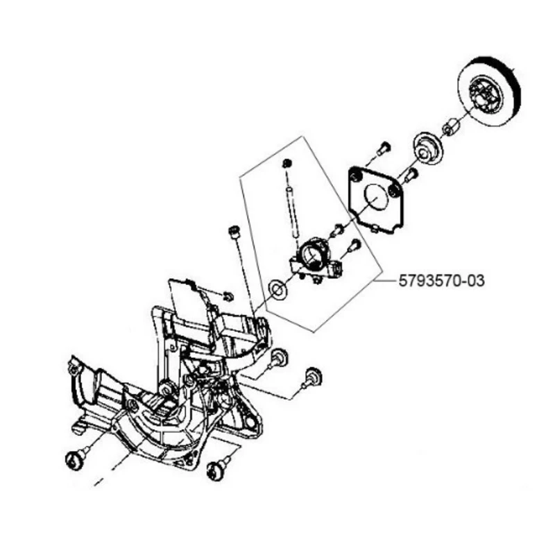 Схема подключения праймера на бензопиле