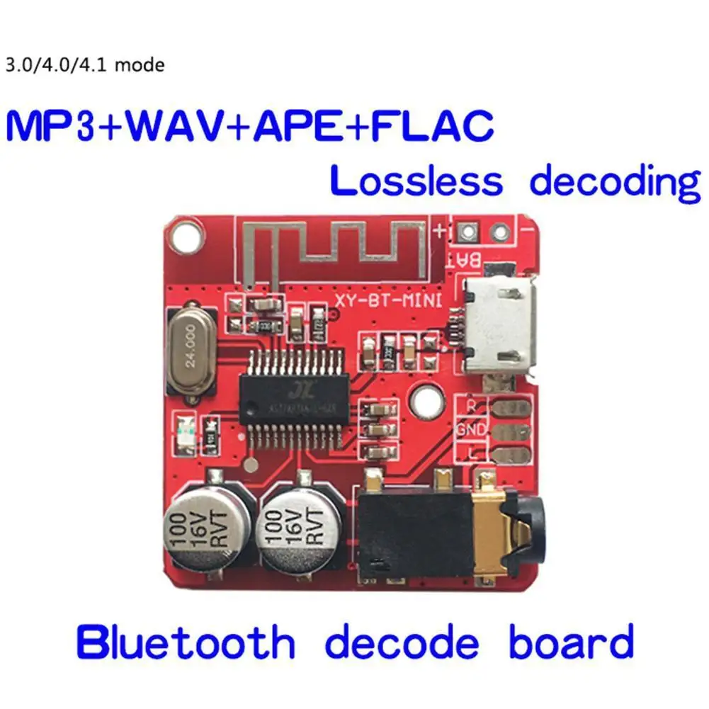 IG-Bluetooth декодер модифицированный Bluetooth 4 1 печатная плата Xy-Bt-Mini прочное