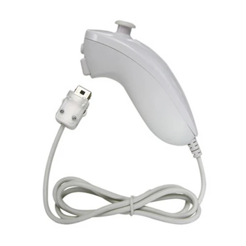 Белый проводной нунчак контроллер OSTENT для консоли Nintendo Wii|controller for wii|nunchuck controller