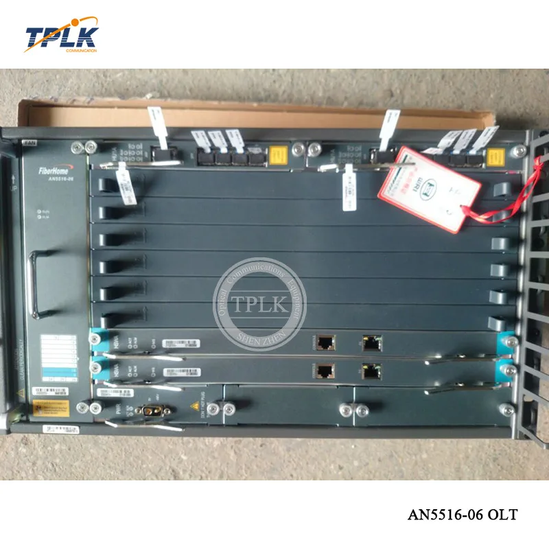 19 дюймов Оригинальный Новый AN5516 06 OLT шасси с 2 * HU2A + HSWA PWR GCOB C и другими аксессуарами