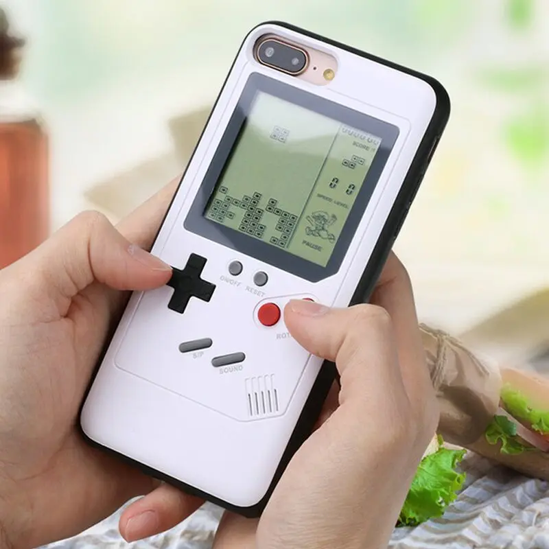 Чехлы для телефонов iPhone X 6 plus 6s 7 8 Play Blokus чехол игровой консоли защитный подарок