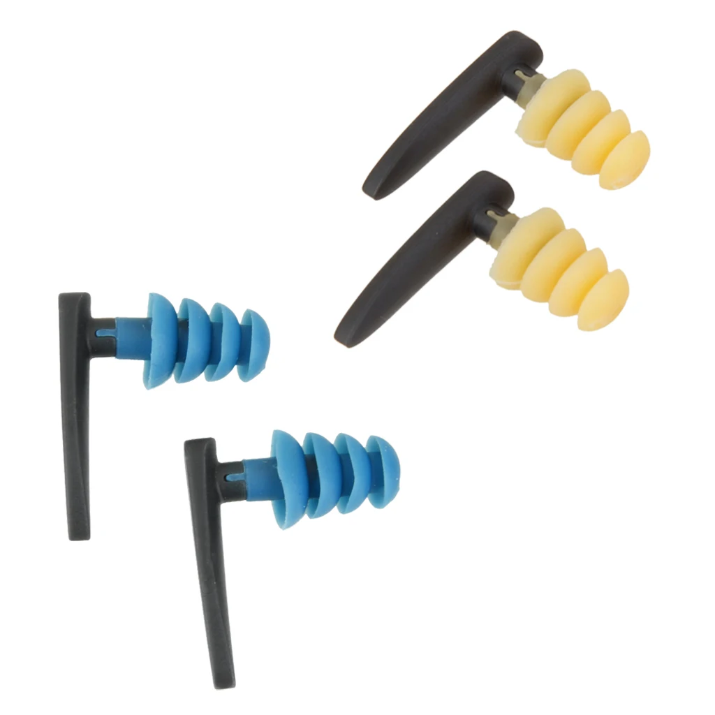 2 пары мягкие беруши унисекс для бассейна плавания и обучения с чехлом|Маски