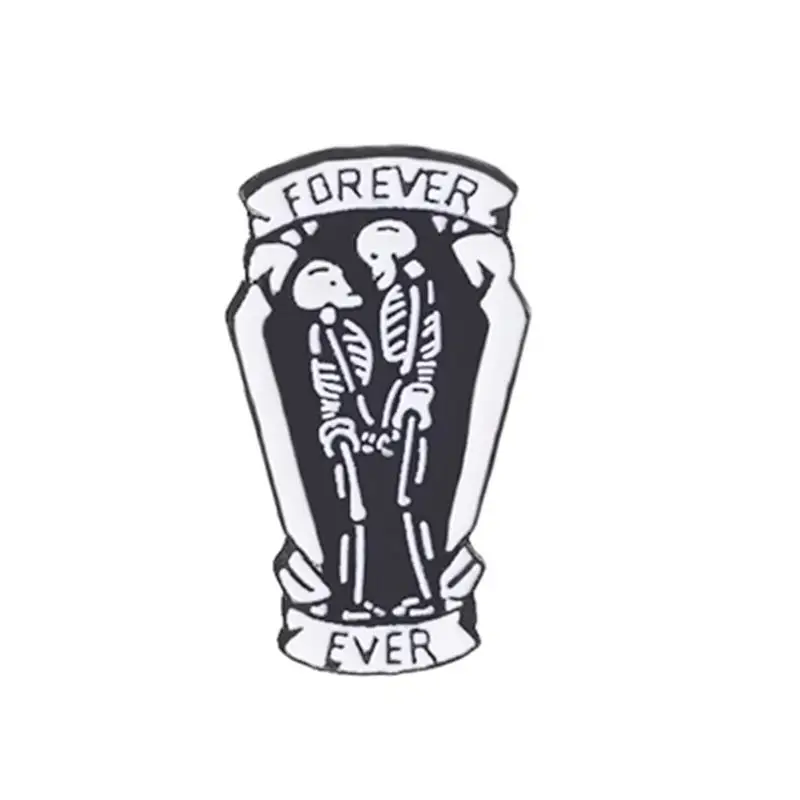 Модные женские броши с буквенным принтом FOREVER EVER повседневные ювелирные