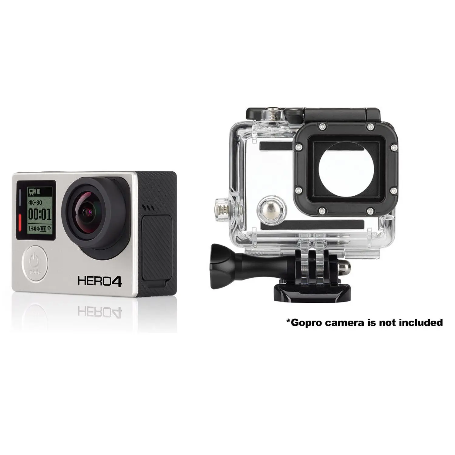 OPQ Водонепроницаемый защитный чехол для дайвинга GoPro Hero 3 + 4 Go Pro OZ|Чехлы экшн-камер|