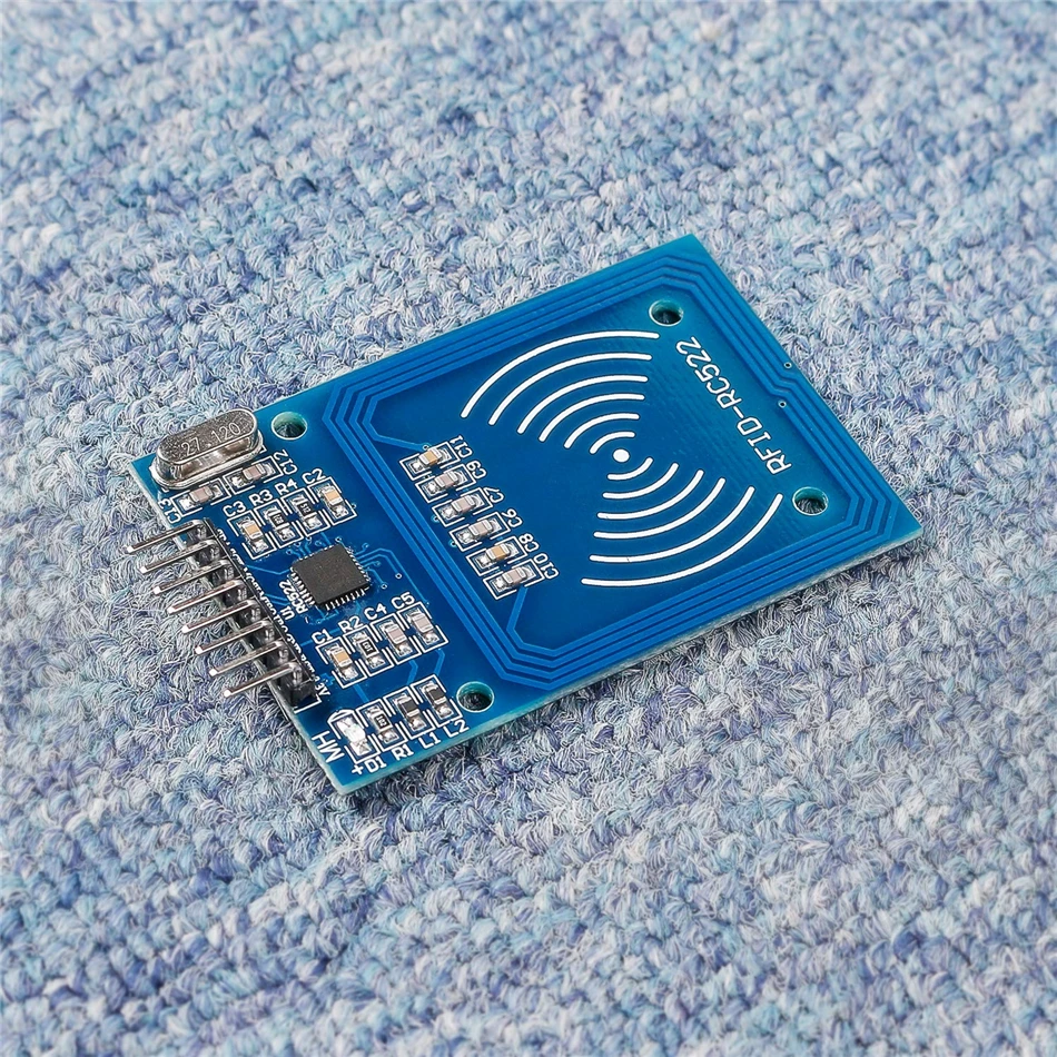 Aokin RFID модуль RC522 наборы 13 56 МГц 6 см с бирками SPI запись и чтение для Arduino Diy