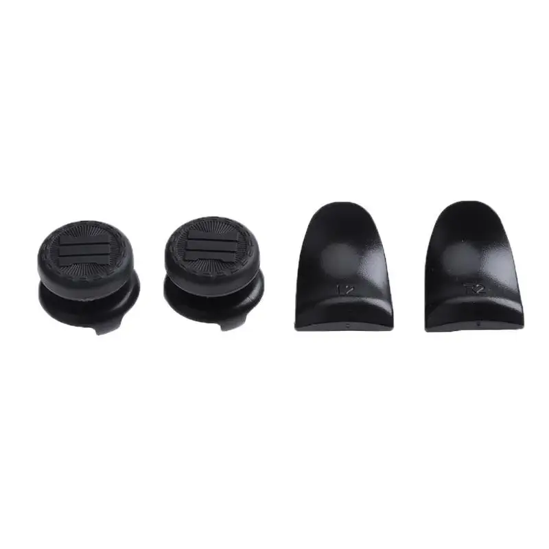4pcs L2 R2 Trigger Extenders Buttons Thumbstick Caps Kit for PS4 Controller | Электроника