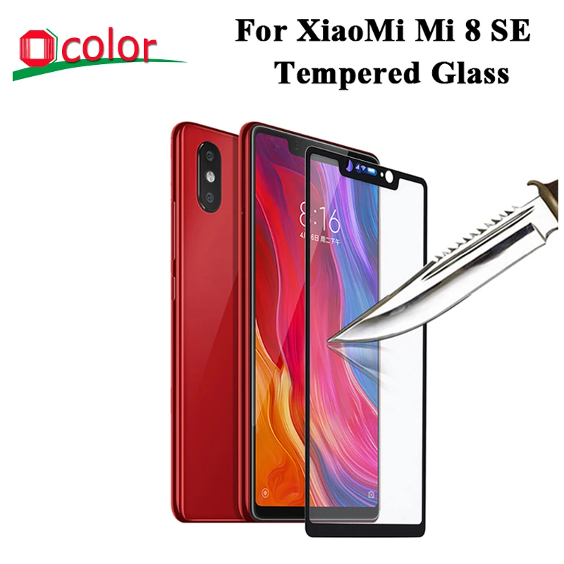 Ocolor для XiaoMi Mi 8 SE Защитная пленка переднего стекла Замена Простая установка