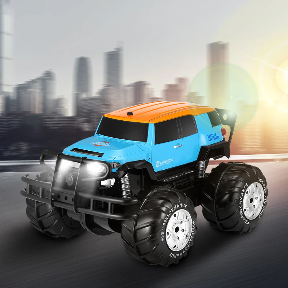 Прочный и прочный Rc автомобиль Высокая скорость автомобили амфибия внедорожный