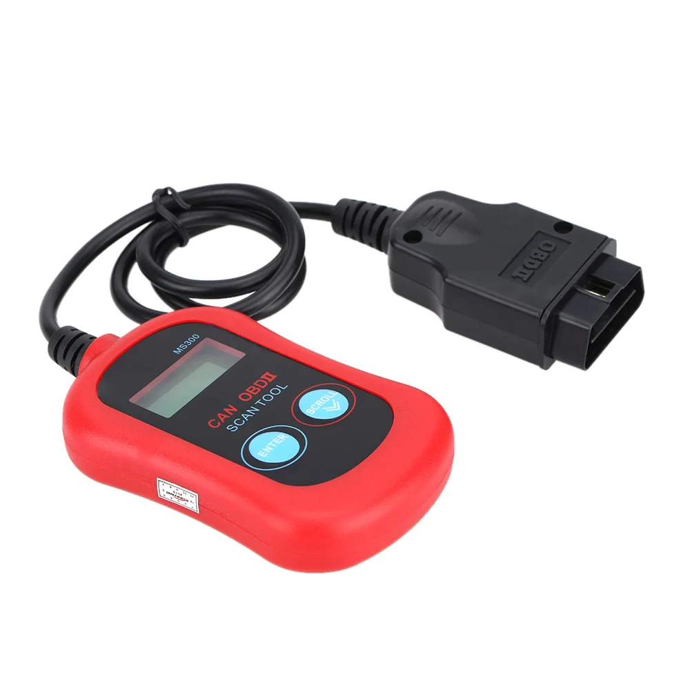MS300 OBDII OBD2 авто для диагностики двигателя читатель кода MaxiScan OBD 2 сканер MS 300| |