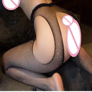 Женские колготки с открытой промежностью, сексуальные чулки, стразы, черные колготки, женские колготки, женские колготки SW071