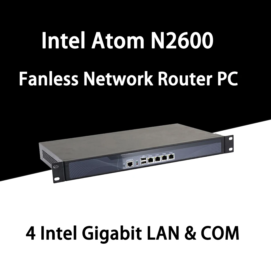 Брандмауэр Mikrotik Pfsense сети VPN Security Appliance маршрутизатора ПК Intel Atom N2600 [HUNSN RS12]