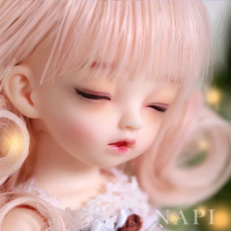 1/6 кукла BJD полный комплект костюм Napi Kuri Marou Karou Sleeping милый YOSD парик одежда обувь