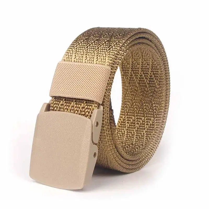 Нейлоновый модный мужской ремень Быстросохнущий пояс с плоской скользящей