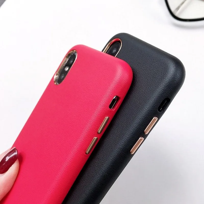 Чехол Buluby для Iphone Xs официальная кожаная задняя крышка iPhone X Xr Max 8 7 6 s Plus роскошный