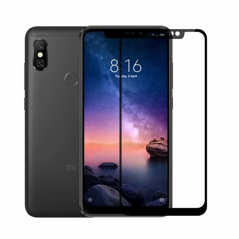 Закаленное стекло для глобальной версии Xiaomi Redmi Note 6 Pro 3 4 GB ram 32 64 rom Snapdragon 636 полная