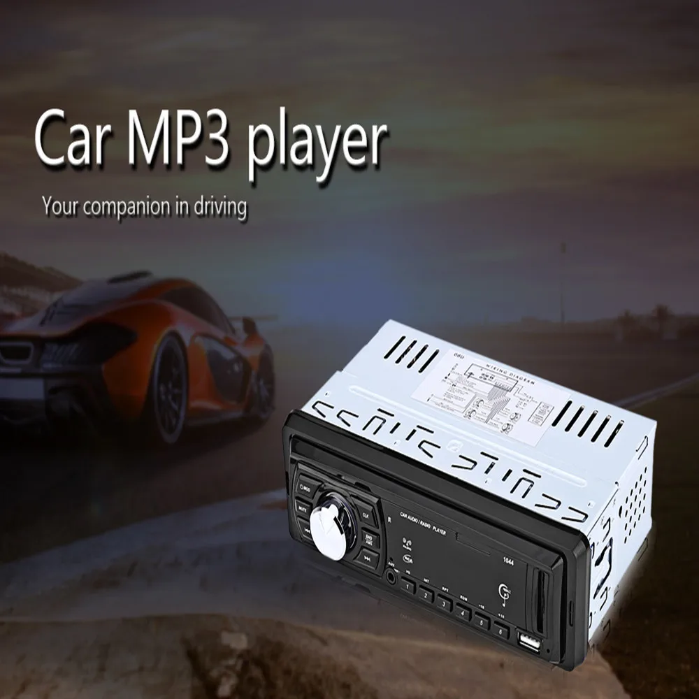 Распродажа! Универсальный Автомобильный mp3 плеер 1 Din радио автомобильный Радио 12