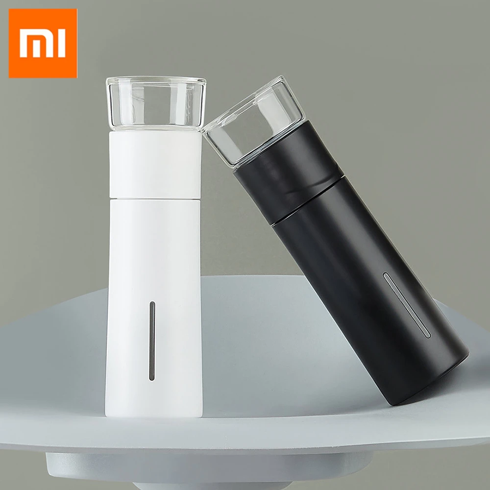 Xiaomi Pinz чай 300 мл портативная кружка для воды кружки для путешествий на открытом воздухе Термокружка бутылка с сеточкой для заваривания чая контейнер для сохранения тепла чашка Mijia
