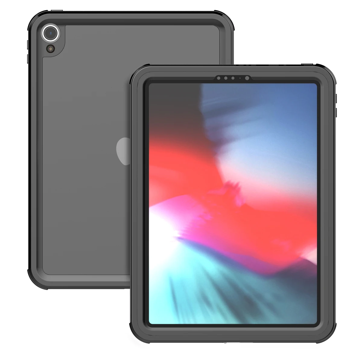 Для iPad Pro 11 водонепроницаемый чехол с защитой от пыли и подводной съемки Противоударная 360 прозрачная защитная пленка для iPad Pro 11 дюймов