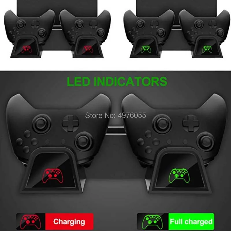 Для Xbox ONE/One S/One X вертикальная подставка для зарядки охлаждающий вентилятор кулер