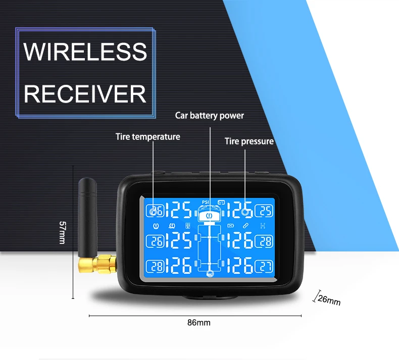 CARCHET Truck TPMS система контроля давления в шинах Аварийная сигнализация