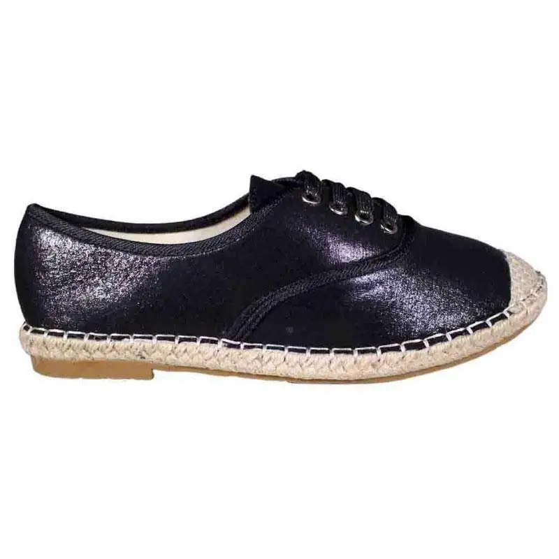 Лучший SHOES-WOMAN-COMBINED-ESPARTOS Самолеты-самые лучшие ботинки черно- | Обувь