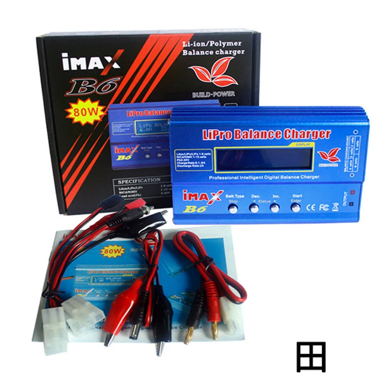 Высококачественное зарядное устройство Imax B6 80 Вт Lipro балансирующее NiMh Li-Ion Ni-Cd