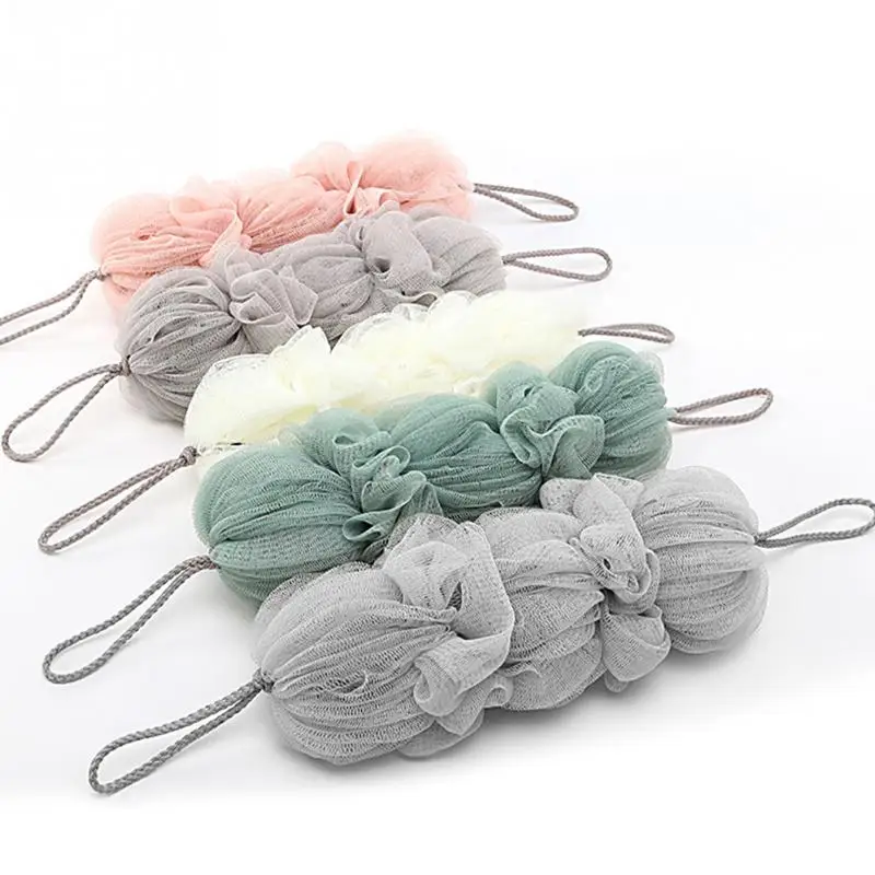 Мяч для ванны крутой шарик полотенце скруббер тело отшелушивающий шар душа тела