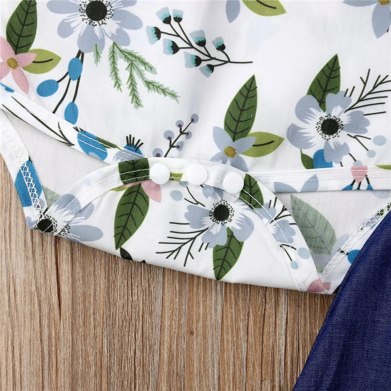 2019 новый комплект одежды для маленьких девочек боди с короткими рукавами и