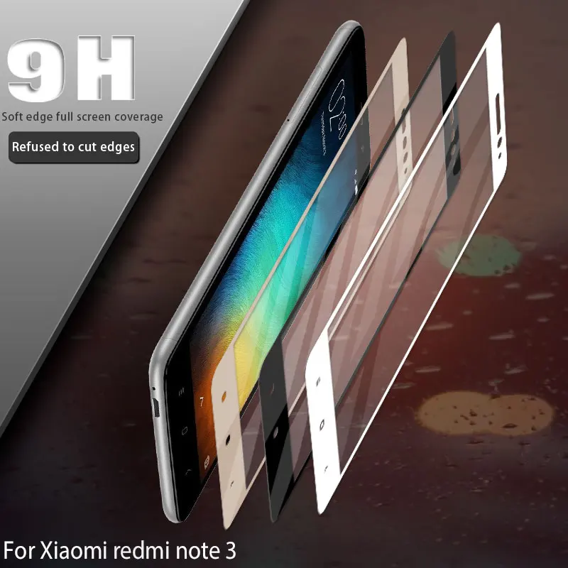 Для Xiaomi Redmi Note 3 закаленное стекло Передняя пленка защитная 5 дюймов для