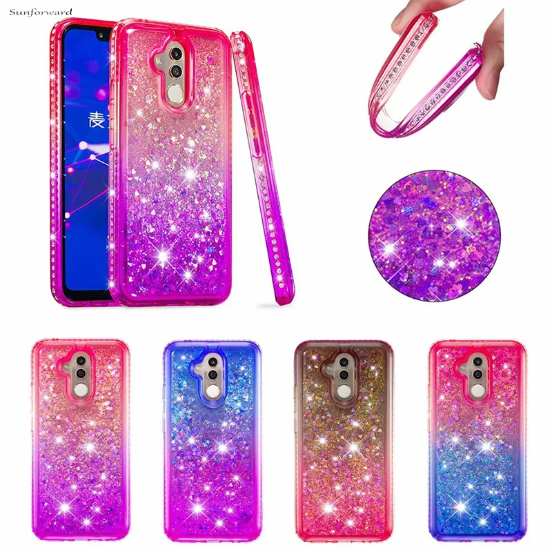 Чехол Gradient Diamond для Huawei P20 lite Nova 3E P Smart Y5 Y6 Prime 2018 Mate 20 LIte Pro Silicone Honor 7A.