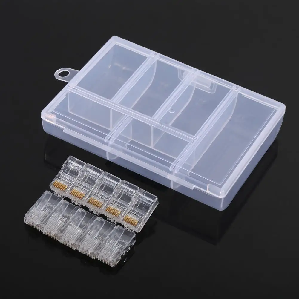 RJ45 RJ11 Ethernet кабель ручной щипцы сетевой тестер набор инструментов удар вниз 2019