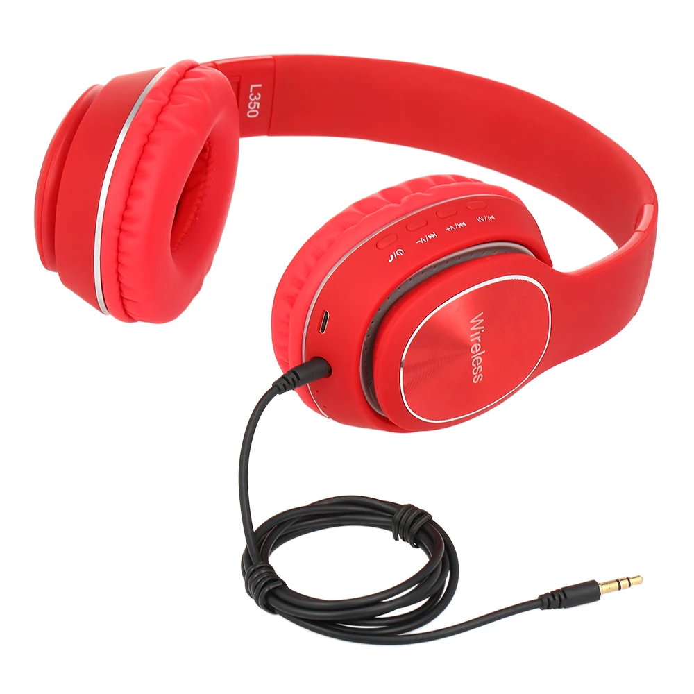 Беспроводные Bluetooth наушники docooler L350 5 0 с поддержкой TF карты 3 мм|Наушники и