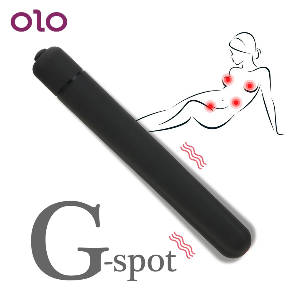 Вибратор OLO Bullet AV Stick вагинальный стимулятор клитора фаллоимитатор вибратор для