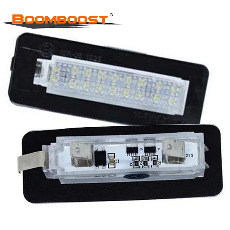 12V For Benz/Smart Fortwo W450 W451 W453 2007-2015 Canbus No Error Code LED rear number plate lamps 2 pcs | Автомобили и