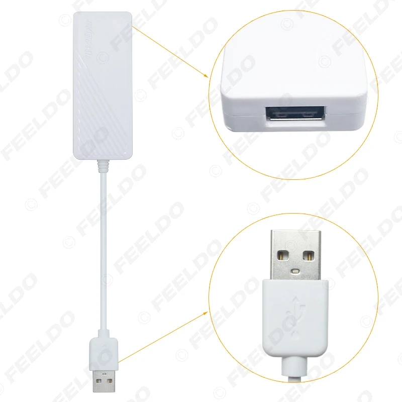 

LEEWA USB DONGLE Work With Apple iOS CarPlay Android Auto For Car Android System Headunit Navigation Player #CA5926